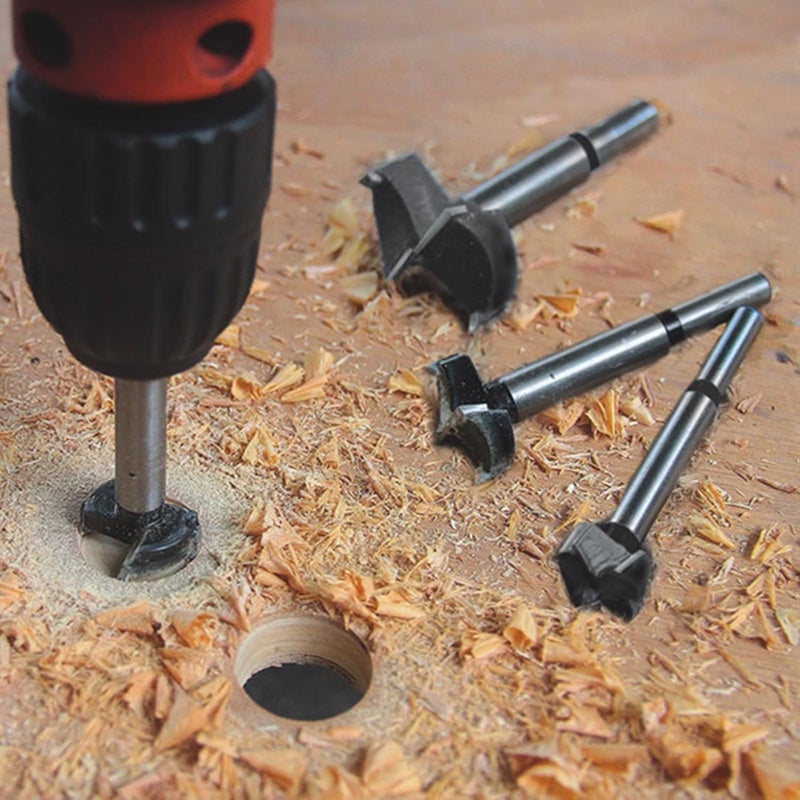 Mollom 1-5/8" (41.2mm) Forstner Drill Bit for Precise Woodworking with Durable YG8 Carbide Thickness of 2.0mm,This Hinge Cutter Tool is Ideal for Hard Wood, Plastic, Plywood - Image 5